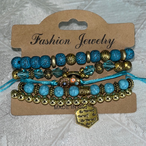 Jewelry Boho Stretch Stackable Bracelets 5 Poshmark